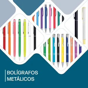 Bolígrafos Metálicos